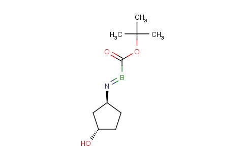 TERT-BUTYL ((1S,3S)-3-HYDROXYCYCLOPENTYLIMINO)BORANECARBOXYLATE